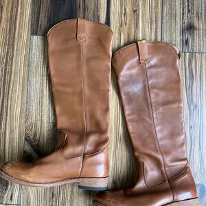 Vero Cuoio Tan Over the Knee Boots